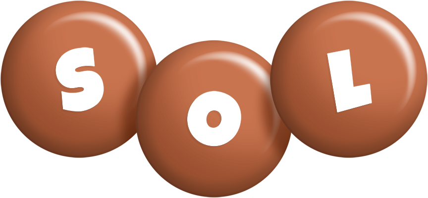 Sol candy-brown logo