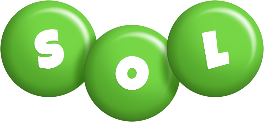 Sol candy-green logo