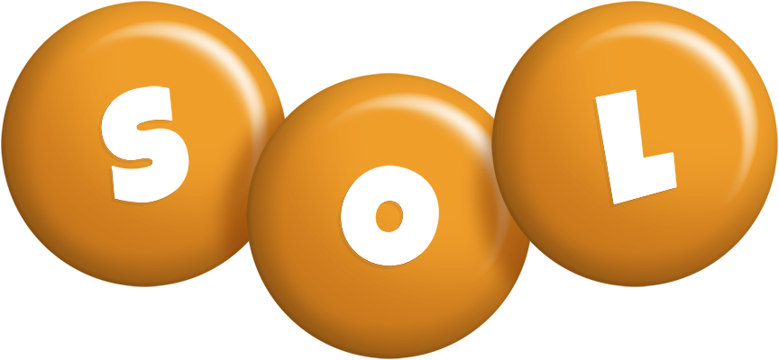 Sol candy-orange logo