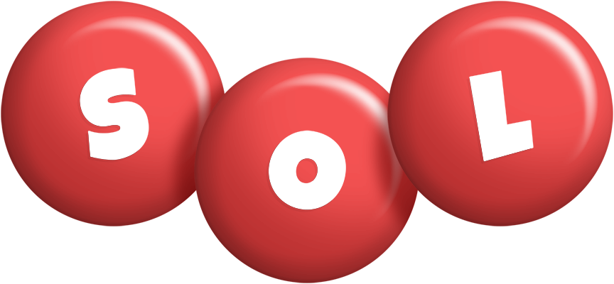 Sol candy-red logo