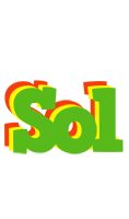 Sol crocodile logo