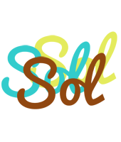 Sol cupcake logo