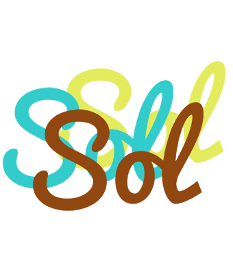Sol cupcake logo