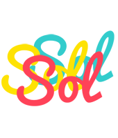 Sol disco logo