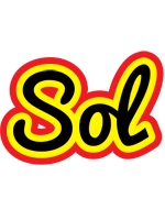 Sol flaming logo