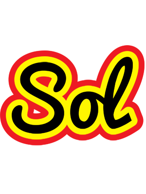 Sol flaming logo