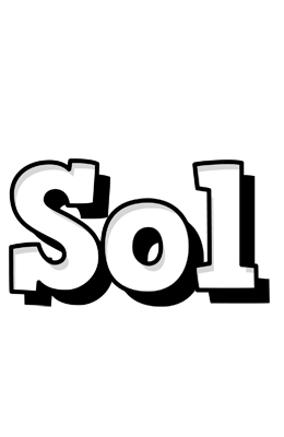 Sol snowing logo