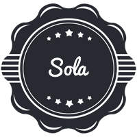 Sola badge logo