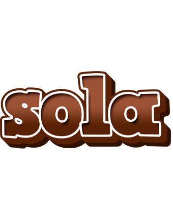 Sola brownie logo