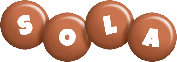 Sola candy-brown logo