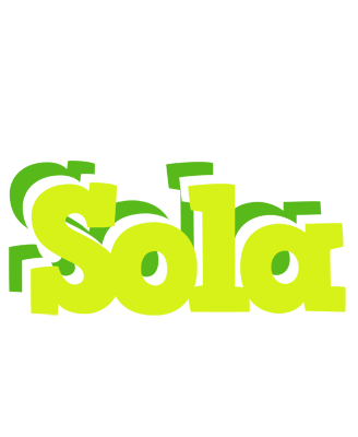Sola citrus logo
