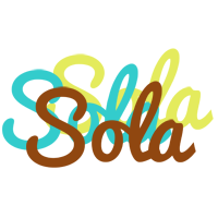 Sola cupcake logo