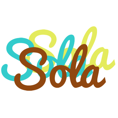 Sola cupcake logo