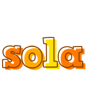 Sola desert logo