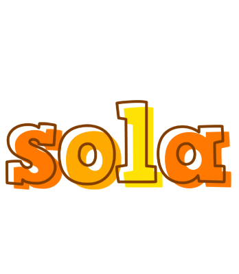 Sola desert logo