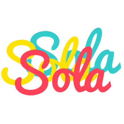 Sola disco logo