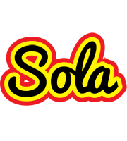 Sola flaming logo