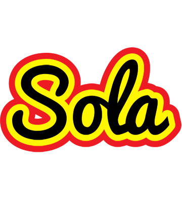 Sola flaming logo