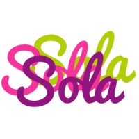 Sola flowers logo