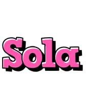 Sola girlish logo