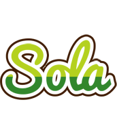 Sola golfing logo