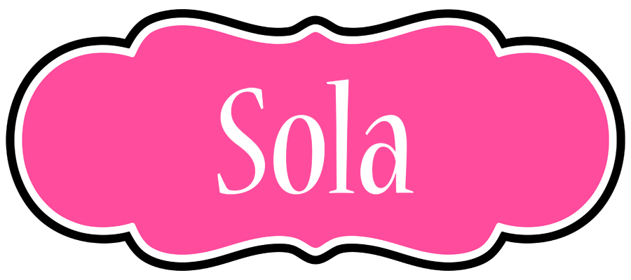Sola invitation logo