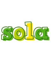 Sola juice logo