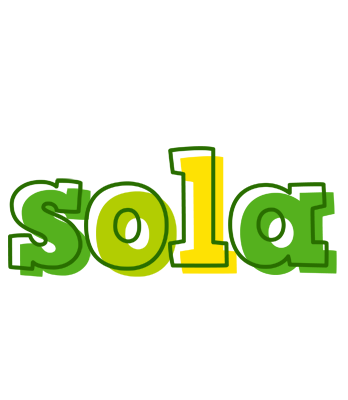 Sola juice logo