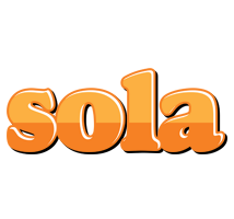 Sola orange logo