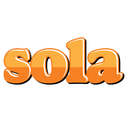 Sola orange logo