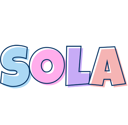Sola pastel logo