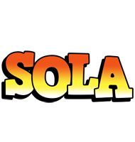 Sola sunset logo