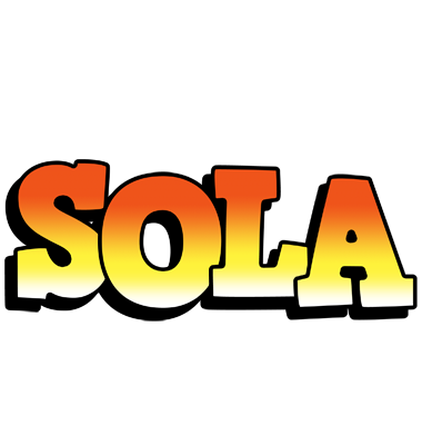 Sola sunset logo