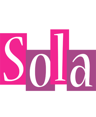 Sola whine logo