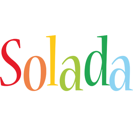 Solada birthday logo