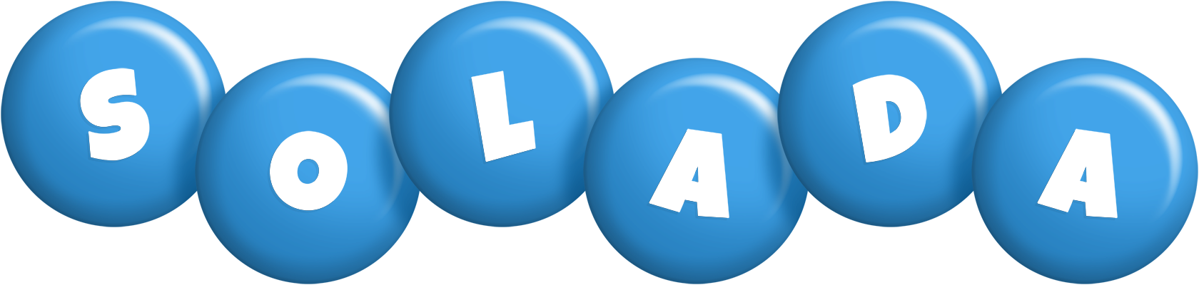 Solada candy-blue logo
