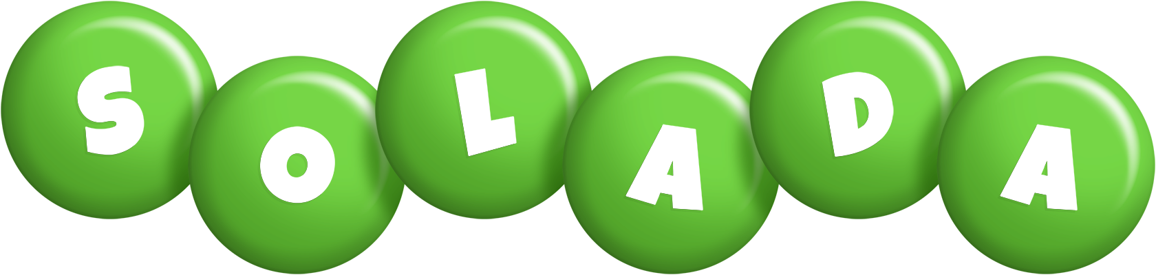 Solada candy-green logo