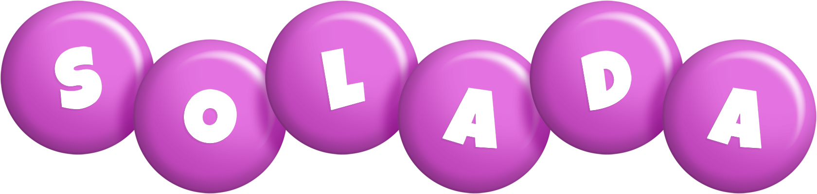 Solada candy-purple logo