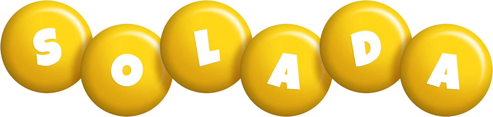 Solada candy-yellow logo