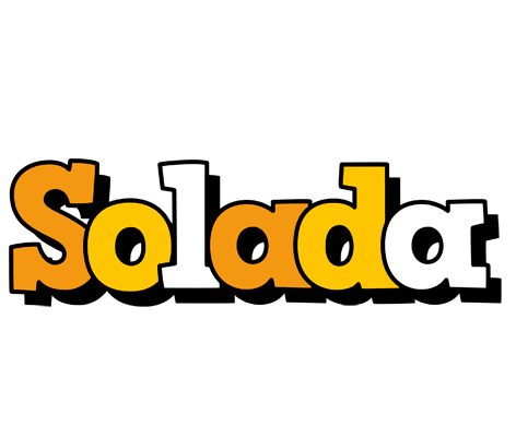 Solada cartoon logo