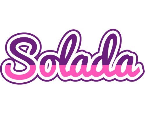 Solada cheerful logo