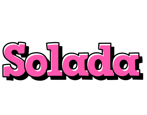 Solada girlish logo