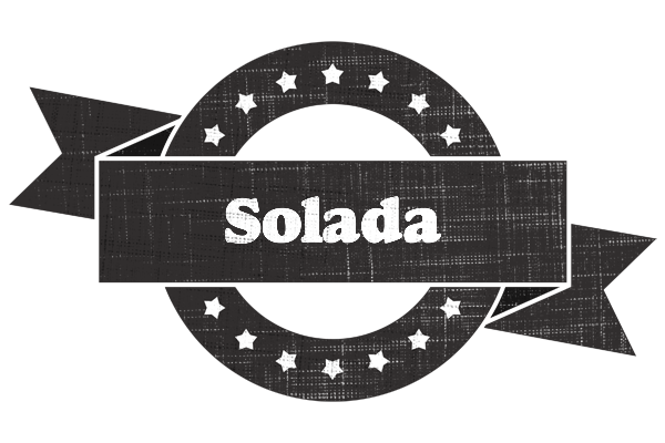 Solada grunge logo