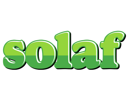 Solaf apple logo