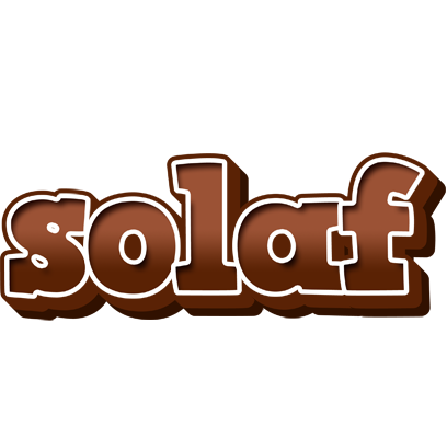 Solaf brownie logo