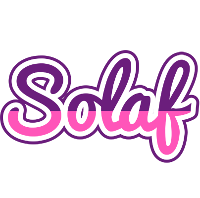 Solaf cheerful logo