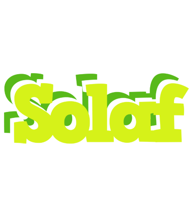 Solaf citrus logo