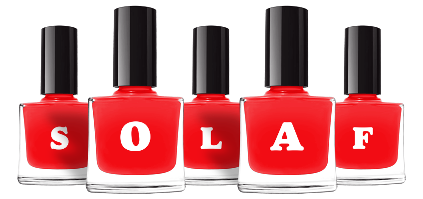 Solaf fashion logo