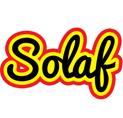 Solaf flaming logo