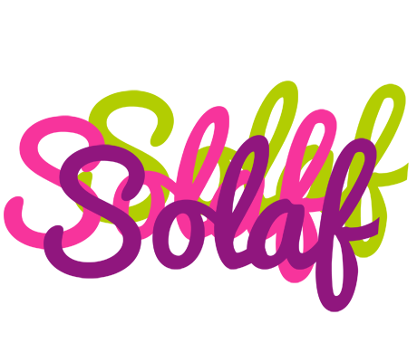 Solaf flowers logo